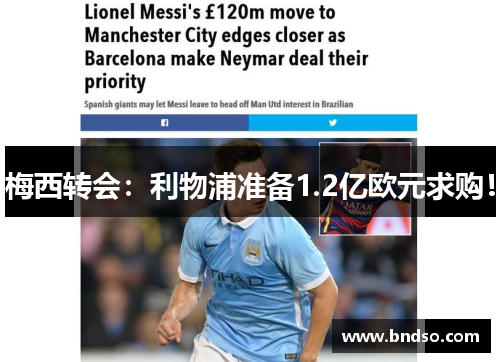 梅西转会：利物浦准备1.2亿欧元求购！